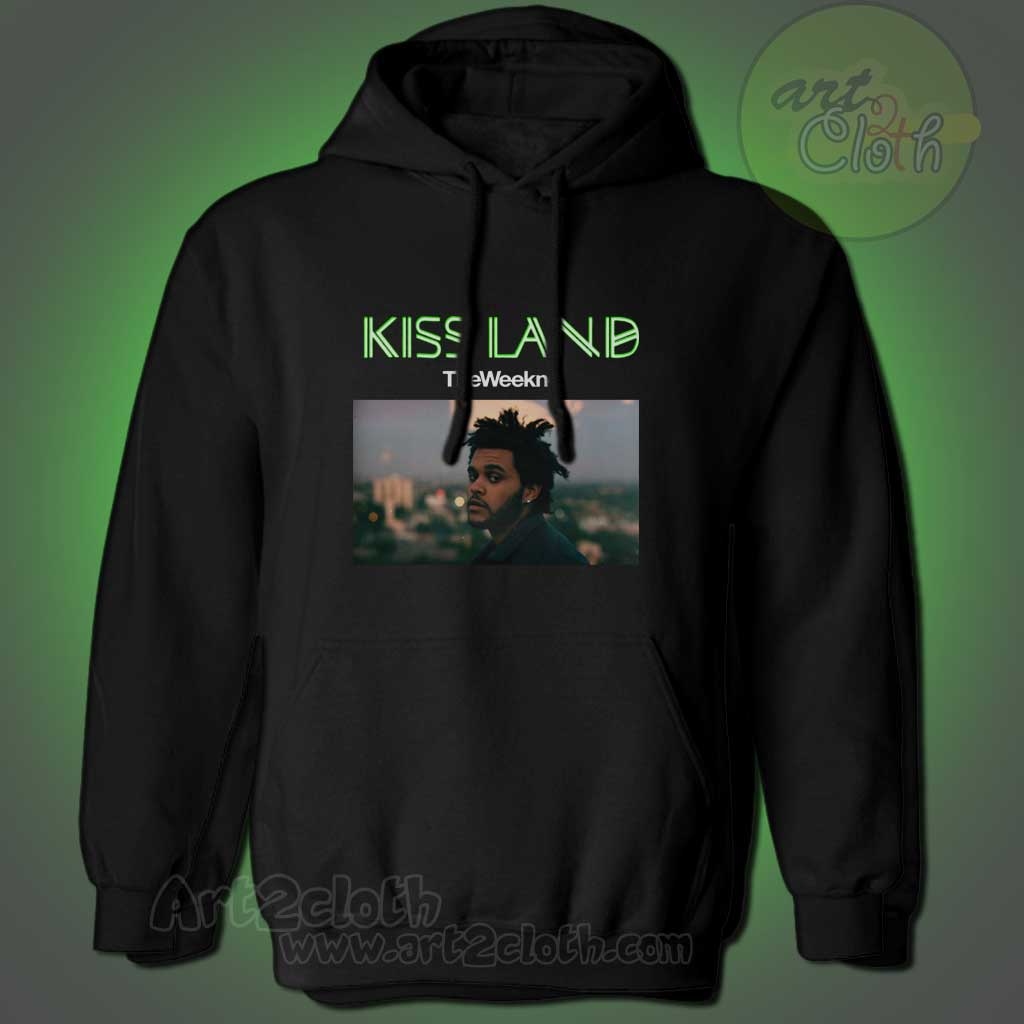 the weeknd kiss land hoodie