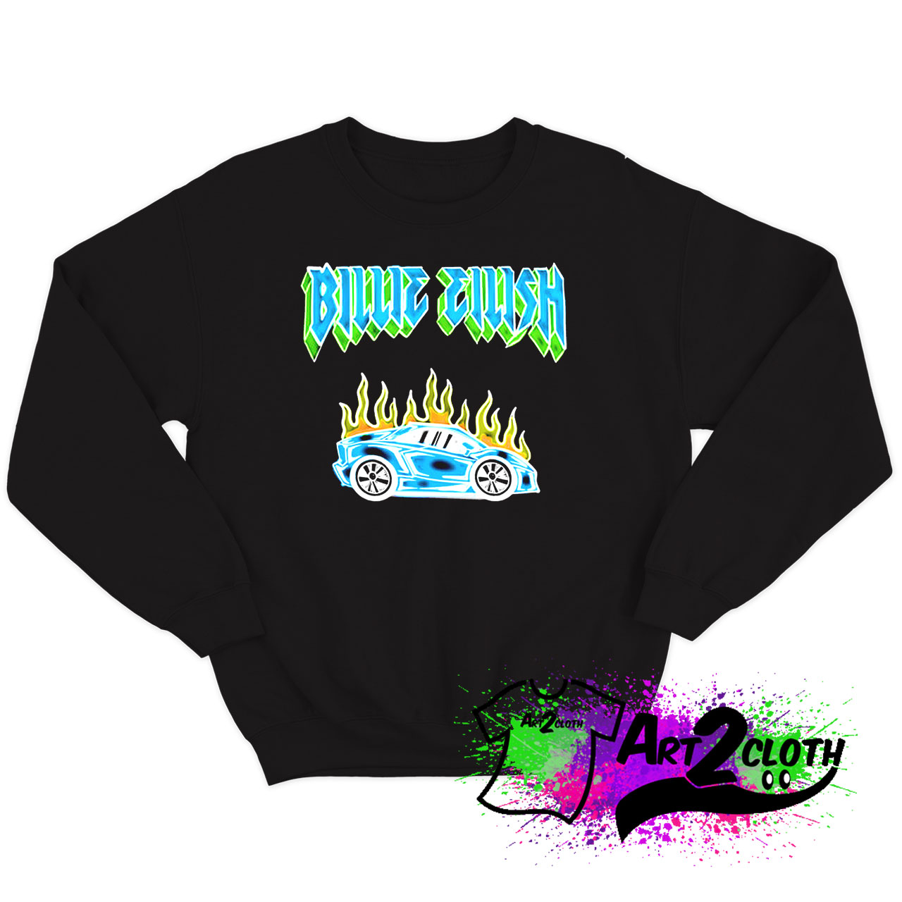 billie eilish concert sweatshirt