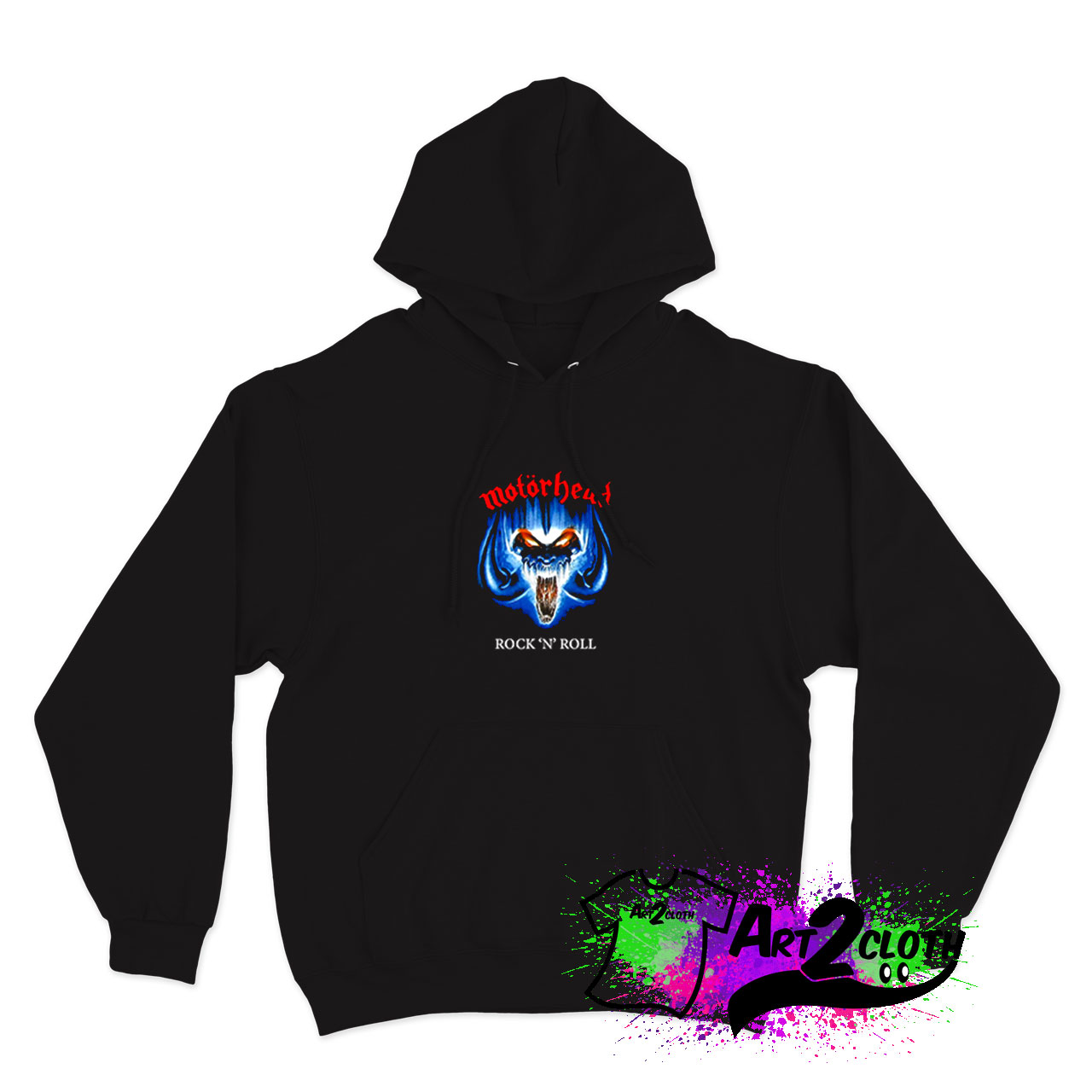 Motorhead Rock 'N Roll Hoodie - Custom Hoodies - Art2cloth.com