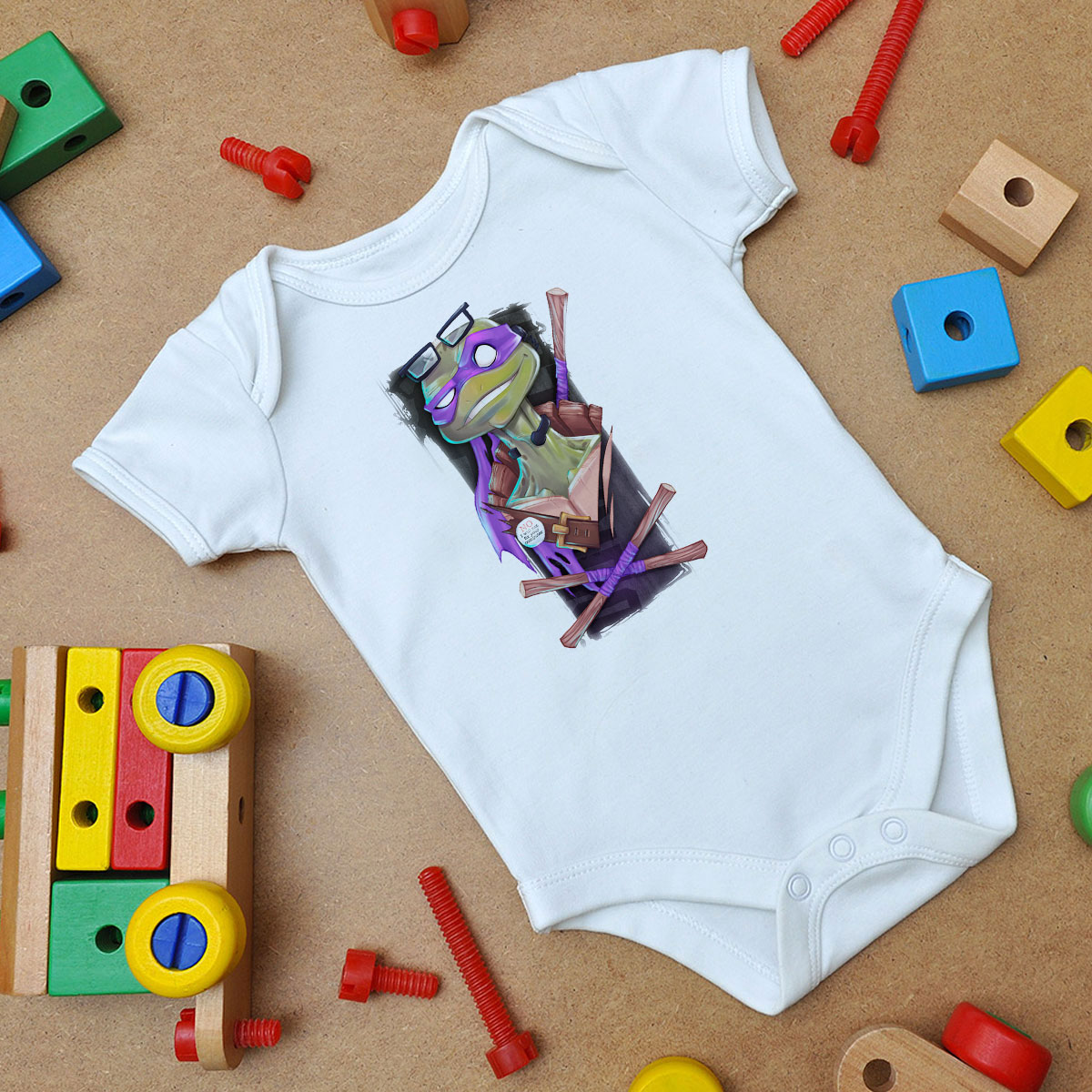 Teenage Mutant Ninja Turtles Onesie Set | TMNT Baby Clothes