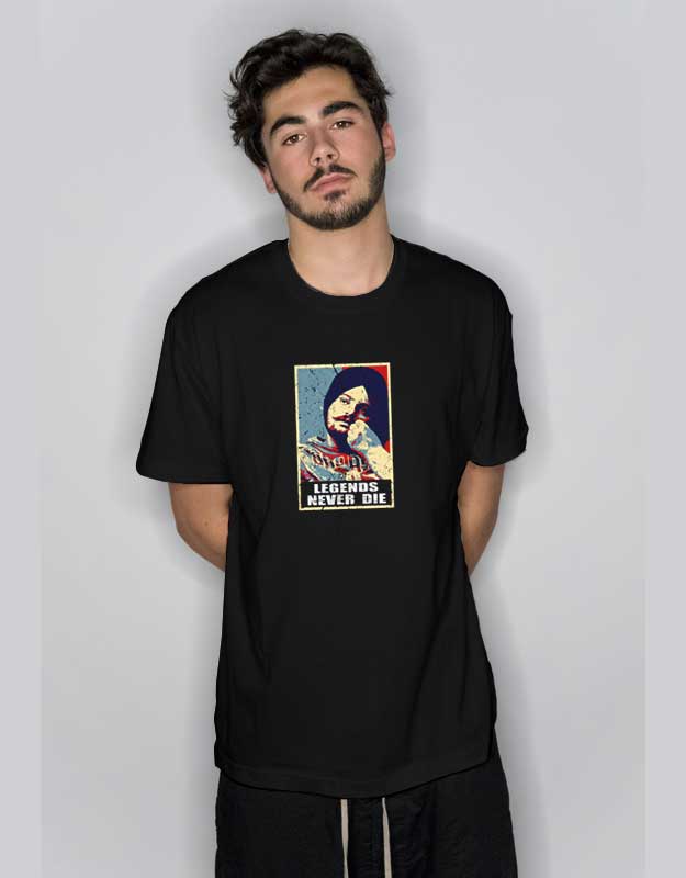 Legends Never Die  Sidhu Moosewala T-shirts